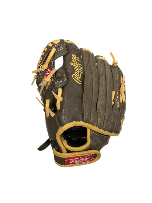 Vist Large View of Product Image Which is Used Rawlings HIGHLIGHT SERIES BB/SB Glove LH Throw None 10 1/2"