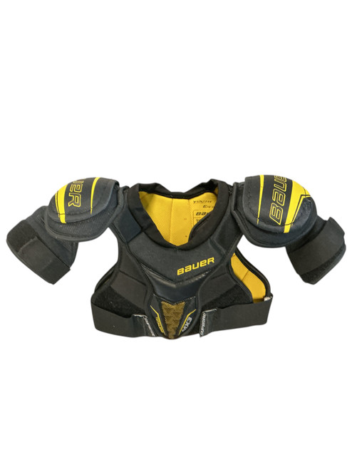 Vist Large View of Product Image Which is Used Bauer SUPREME MX3 Youth Shoulder Pads MD
