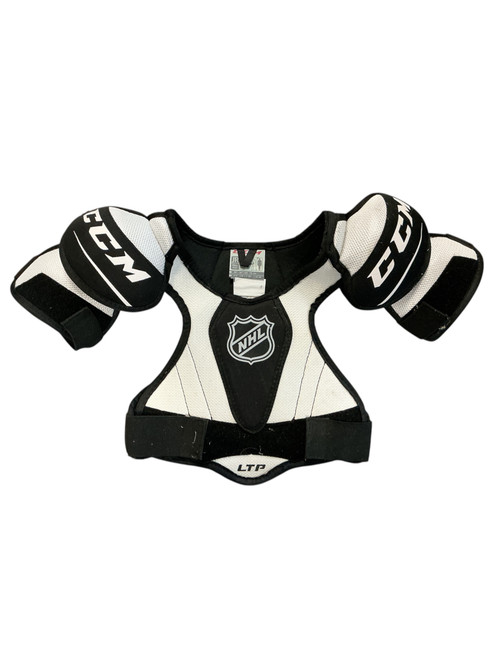 Vist Large View of Product Image Which is Used CCM LTP Junior Shoulder Pads SM