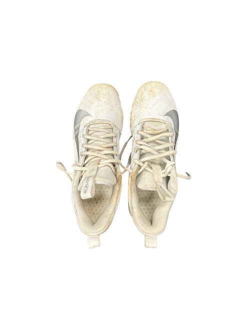 Vist Large View of Product Image Which is Used Nike Adult FB Cleats White Senior 7.5