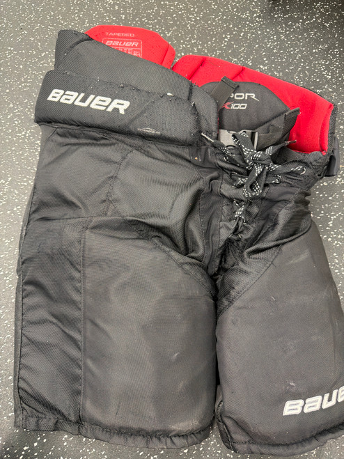 Vist Large View of Product Image Which is Used Bauer VAPOR X100 Junior Pant Black LG