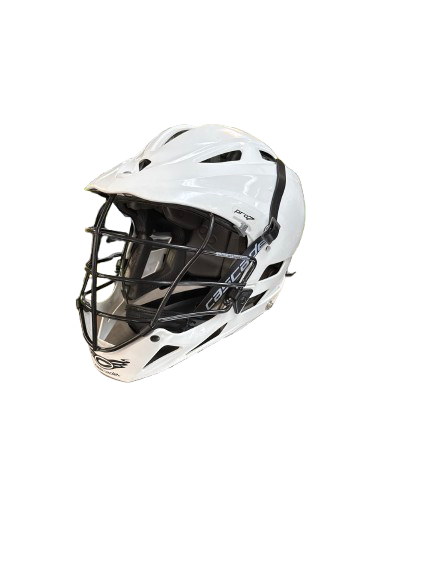Vist Large View of Product Image Which is Used Cascade PRO 7 Lacrosse Helmet White One Size