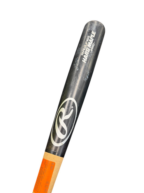 Vist Large View of Product Image Which is Used Rawlings HARD MAPLE BRO BB/SB Wood Bat 32"