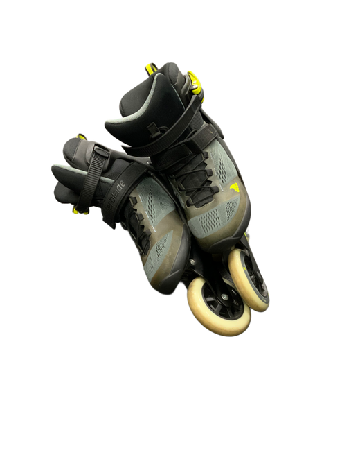 Vist Large View of Product Image Which is Used Rollerblade MACROBLADE 100 3WD Senior Rec Fitness Skates Grey Senior 8.5