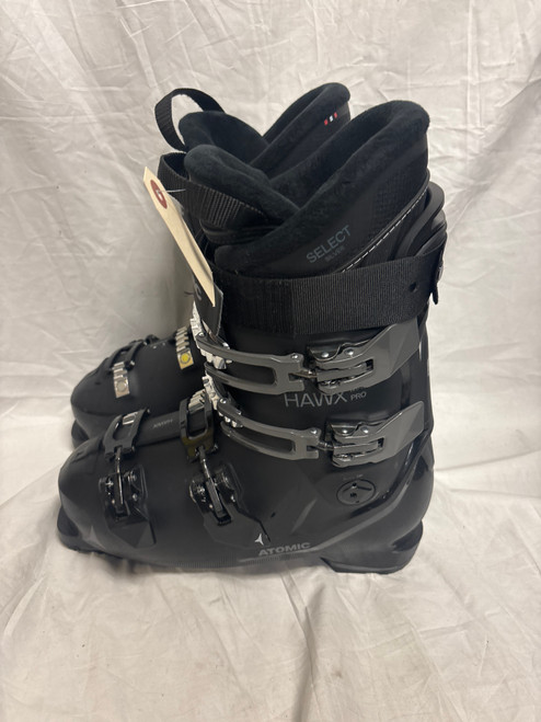 Vist Large View of Product Image Which is Used Atomic HAWK MAGNA PRO Mens DH Ski Boot Black 275 MP - M09.5 - W10.5