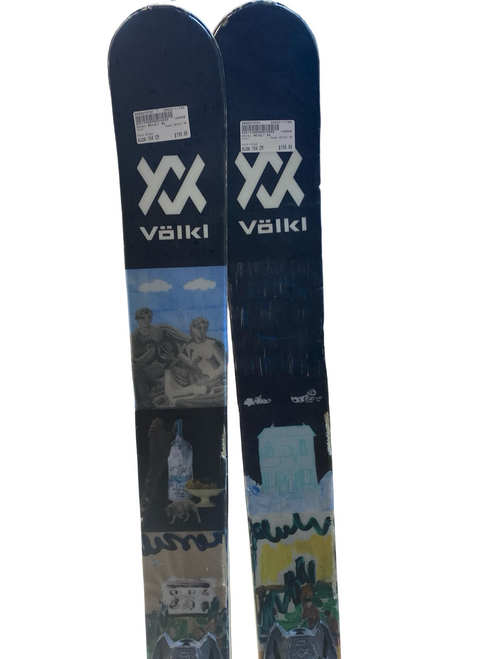 Vist Large View of Product Image Which is Used Volkl REVOLT 86 Mens DH Ski/Binding Black 164 cm