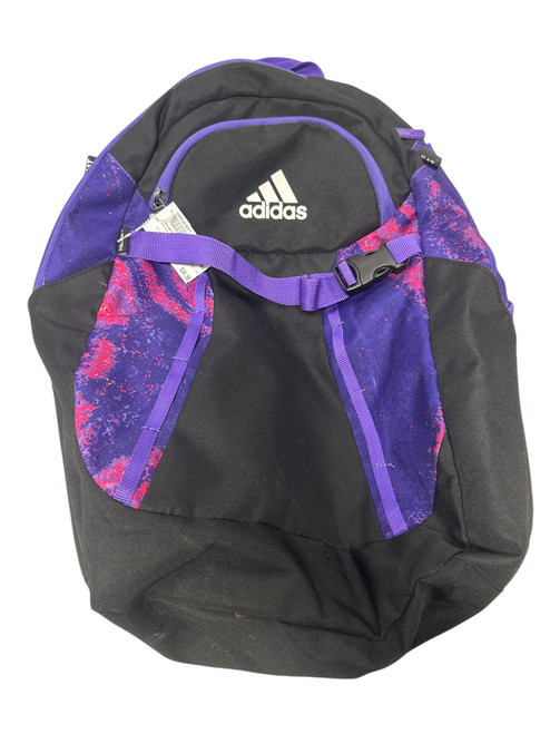 Vist Large View of Product Image Which is Used Adidas PURPLE TIE DYE BB/SB Player Backpack Black