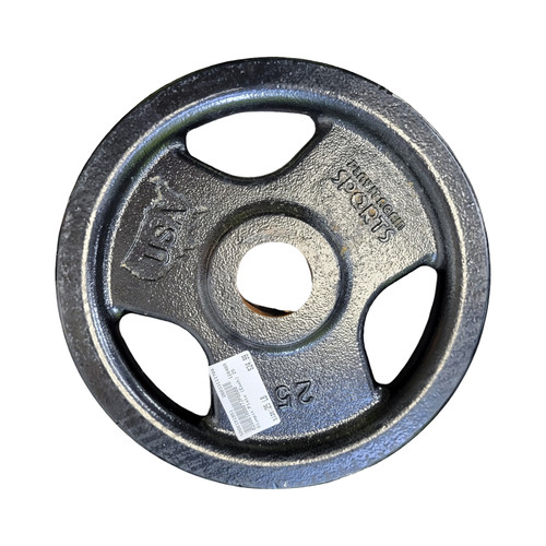 Vist Large View of Product Image Which is Used Olympic Plate (Each) 25 lb