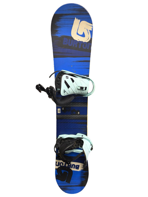 Vist Large View of Product Image Which is Used Burton LTR Boys Board/Binding Royal Blue 138 cm