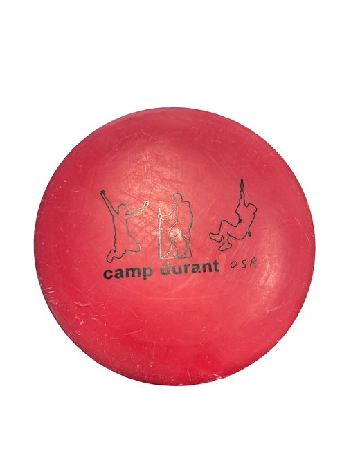 Vist Large View of Product Image Which is Used CAMP DURANT Disc Golf Mid Range Red