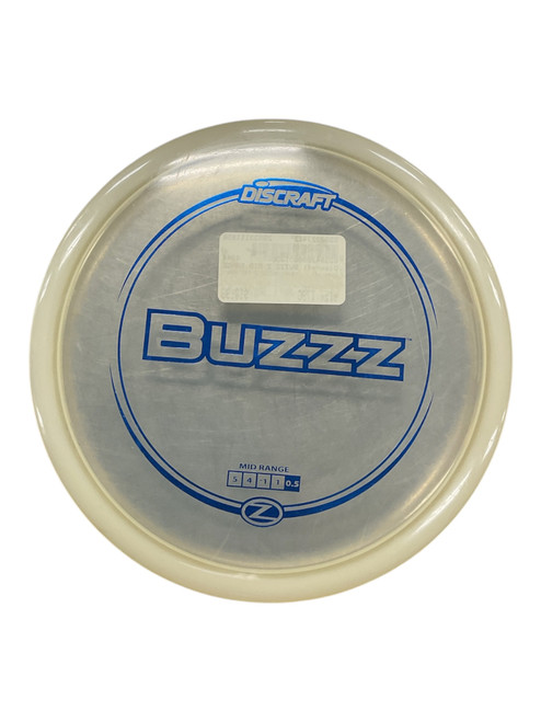 Vist Large View of Product Image Which is Used Discraft BUZZZ Z MID RANGE Disc Golf Mid Range Clear 179g