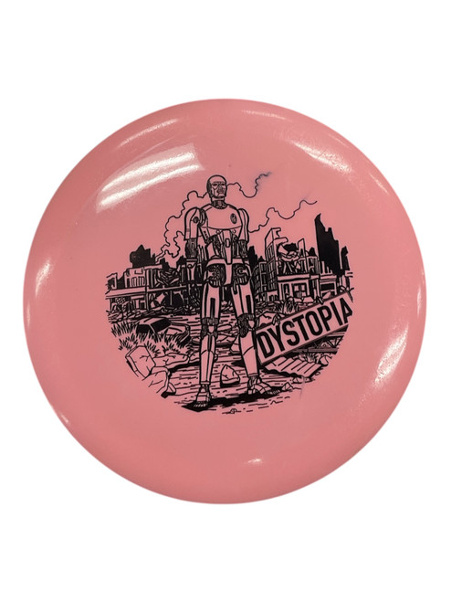 Vist Large View of Product Image Which is Used DOOMSDAY DYSTOPIA Disc Golf Driver Pink