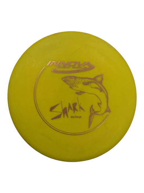 Vist Large View of Product Image Which is Used Innova SHARK Disc Golf Mid Range Yellow