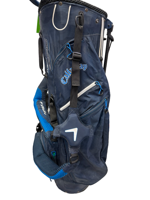 Vist Large View of Product Image Which is Used Callaway FUSION ZERO 14-Way Golf Stand Bag Navy Blue