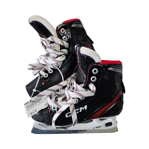 Vist Large View of Product Image Which is Used CCM EFLEX 6.5 JUNIOR GOALIE SKATES Junior Goalie Skate Junior 03