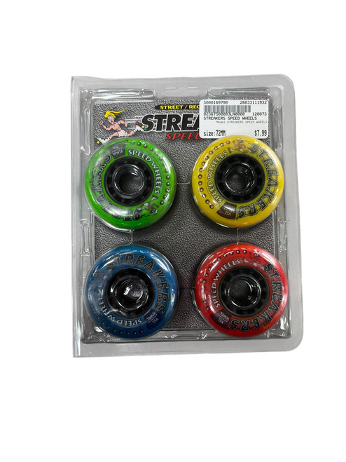 Vist Large View of Product Image Which is Used STREAKERS SPEED WHEELS Inline Wheels 72MM