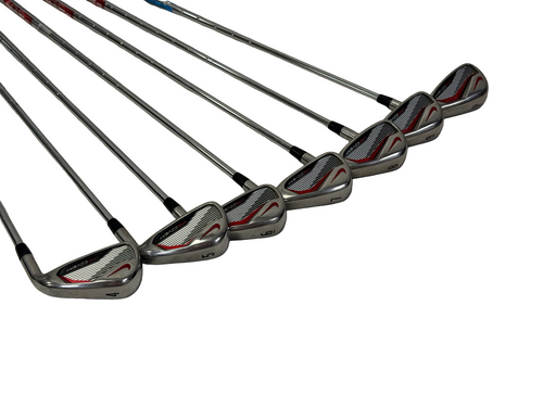 Vist Large View of Product Image Which is Used Nike VRS COVERT Mens Golf Iron Set RH 4I-PW w/ Dynalite 105 R-Flex Shafts - Mismatched lengths