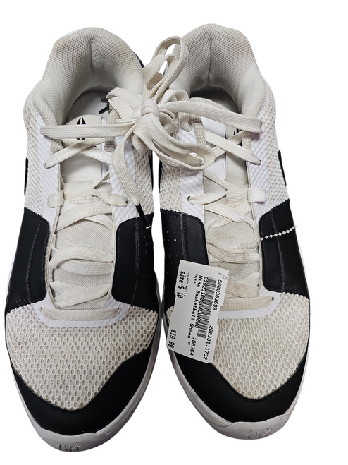 Vist Large View of Product Image Which is Used Nike Basketball Shoes M White Youth 07.0