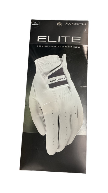 Vist Large View of Product Image Which is Maxfli, Mens, Golf, Glove, White, XL