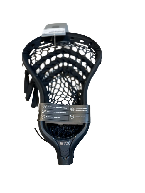 Vist Large View of Product Image Which is Used STX STALLION 1K Mens Lacrosse Head Black