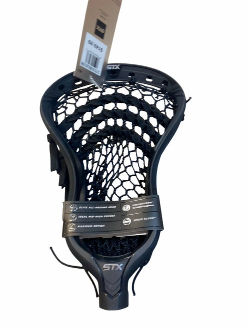 Vist Large View of Product Image Which is Used STX STALLION 1K Mens Lacrosse Head Black