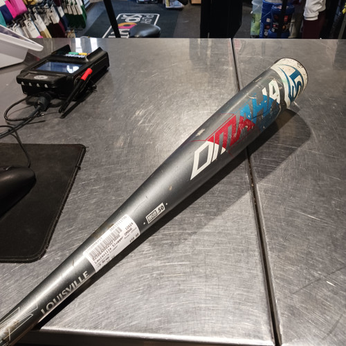 Vist Large View of Product Image Which is Used Louisville Slugger OMAHA BB/SB High School -3 Bat 32"