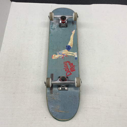 Vist Large View of Product Image Which is Used DAIRY MODE Complete Skateboard Royal Blue 7 1/2"