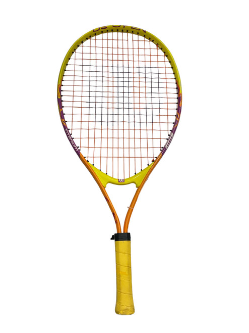 Vist Large View of Product Image Which is Used Wilson 23 US OPEN Junior Tennis Racquet Orange 23"