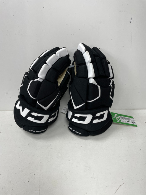 Vist Large View of Product Image Which is Used CCM TACKS AS580 Senior Gloves Black 14"