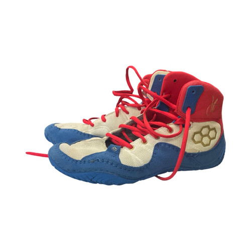 Vist Large View of Product Image Which is Used, Rudis, Wrestling Shoes, Royal Blue, Senior 8