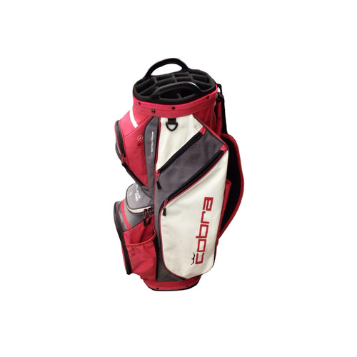 Vist Large View of Product Image Which is Used Cobra ULTRALIGHT PRO CART BAG Mens Cart Bag Red