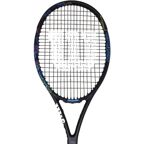 Vist Large View of Product Image Which is Used Wilson US OPEN BLX 100 Adult Tennis Racquet Black 4 3/8"