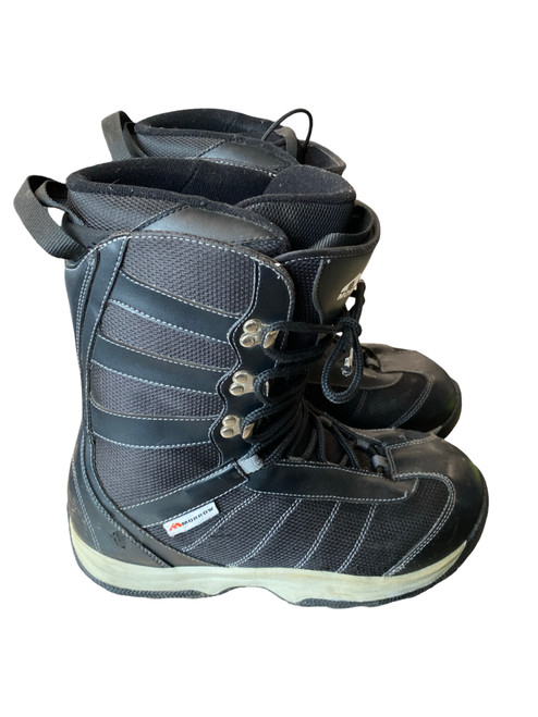 Vist Large View of Product Image Which is Used Morrow SNOWBOARD BOOT Mens Snowboard Boots Black Senior 9