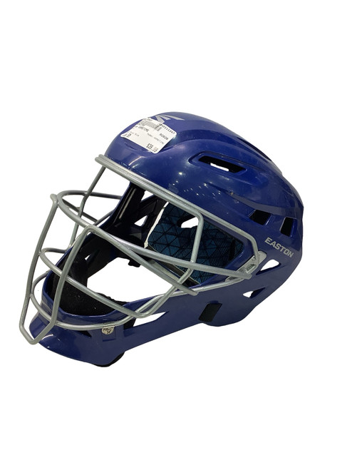Vist Large View of Product Image Which is Used Easton GAMETIME Catchers Helmet w/Mask Royal Blue SM