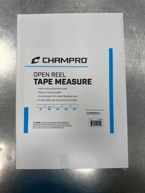 Vist Large View of Product Image Which is New CHAMPRO OPEN REEL TAPE MEASURE 100’