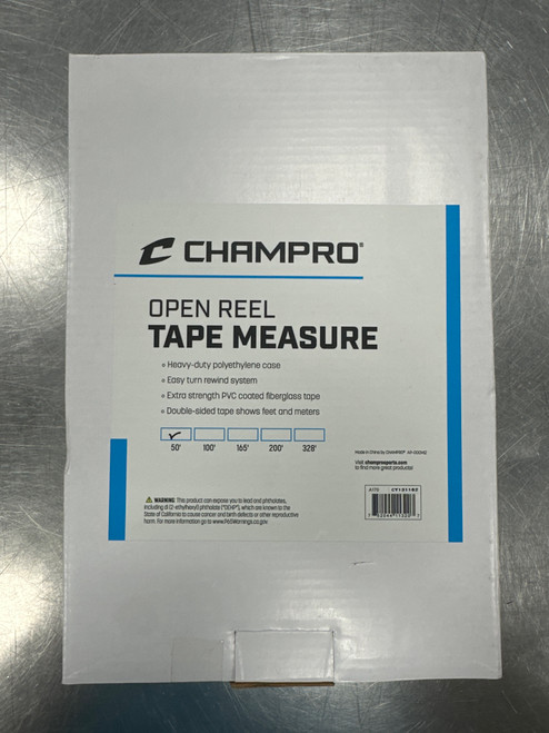 Vist Large View of Product Image Which is New CHAMPRO OPEN REEL TAPE MEASURE 50’