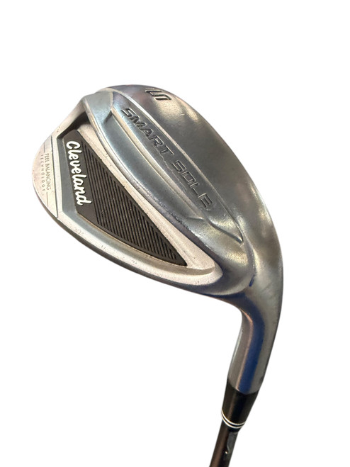 Vist Large View of Product Image Which is Used Cleveland SMART SOLE Golf Wedge Mens RH Sand Wedge