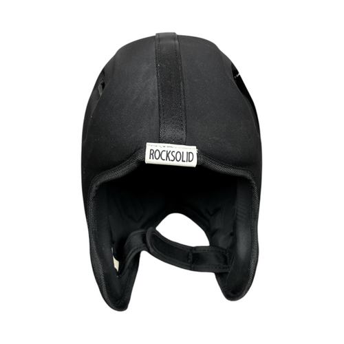 Vist Large View of Product Image Which is Used ROCKSOLID SOFT Football Helmet Black Medium