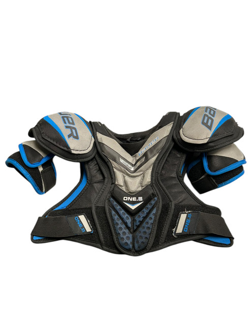 Vist Large View of Product Image Which is Used Bauer ONE.6 SP Senior Shoulder Pads SM