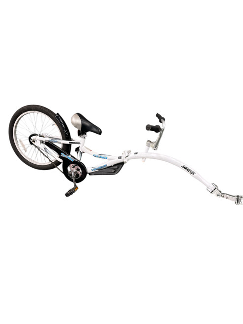 Vist Large View of Product Image Which is Used Weeride CO PILOT Rear Mount Carrier White