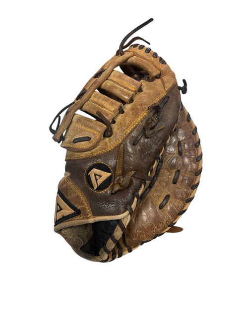Vist Large View of Product Image Which is Used Akadema 1ST BASE MITT BB/SB First Base RH Throw Brown 12"