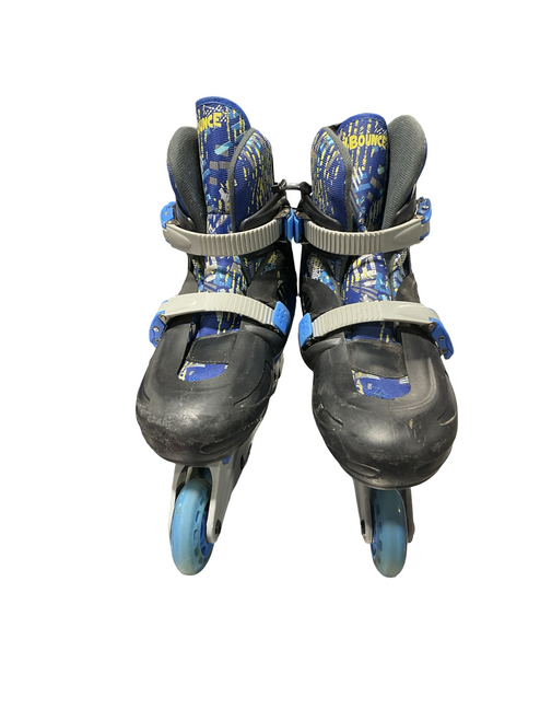 Vist Large View of Product Image Which is Used NEW BOUNCE SKATES Senior Rec Fitness Skates Royal Blue Senior 8