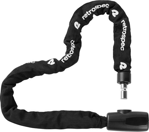 Vist Large View of Product Image Which is New RETROSPEC HERO CHAIN LOCK BIKE LOCK WITH KEY 8MM