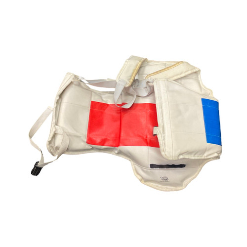 Vist Large View of Product Image Which is LONG, LIFE, Martial, Arts, Chest, Guard, White, LG