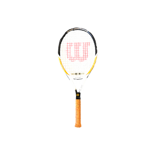 Vist Large View of Product Image Which is Used Wilson WILSON 27.25 Junior Tennis Racquet Orange 27"