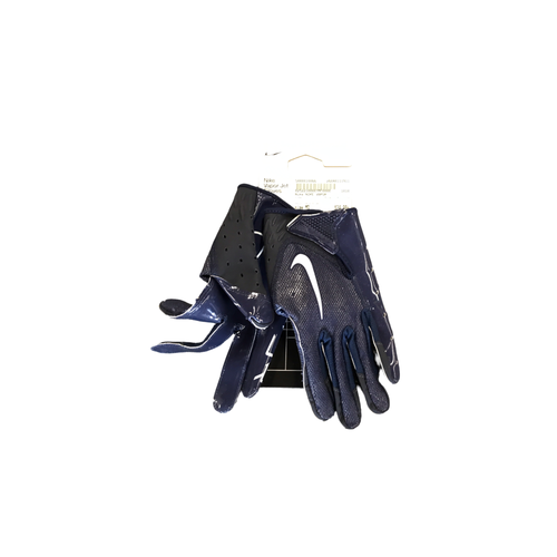 Vist Large View of Product Image Which is Used Nike NIKE VAPOR FB Gloves Navy Blue MD