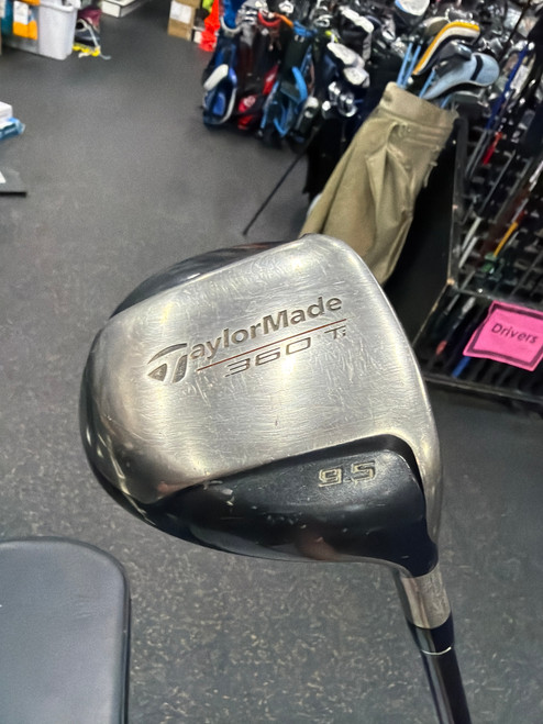 Vist Large View of Product Image Which is Used Taylormade 360 TI Mens Driver RH 9.5 Degree