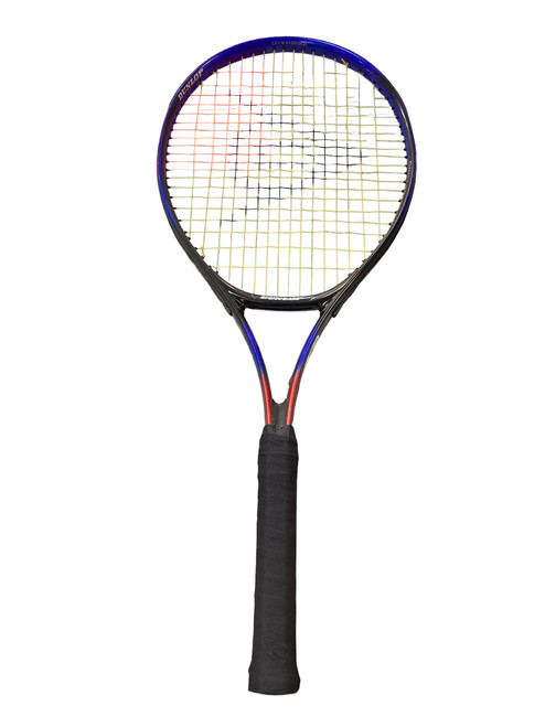 Vist Large View of Product Image Which is Used Dunlop POWERFLEX Adult Tennis Racquet Black Unknown