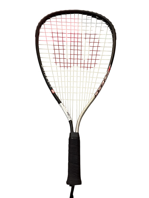 Vist Large View of Product Image Which is Used Wilson XPRESS Adult Racquetball Racquet Black Unknown