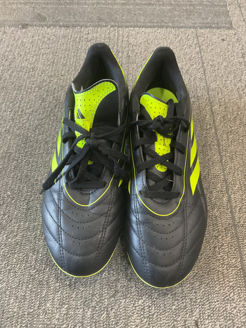 Vist Large View of Product Image Which is Used Adidas GOLETTO Soccer Cleats Black Senior 5